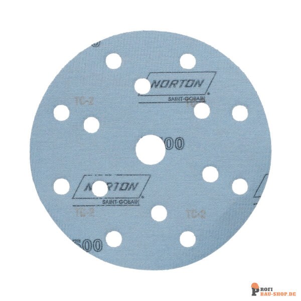 nortonschleifmittel/NORTON_schleifmittel_66254476601 Discs Selfgrip Norton Pro+ 15x18 Grit 500 14 holes_148413